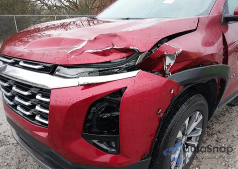 2025 Chevrolet Equinox Fwd Lt from USA, damaged, VIN 3GNAXHEG2SL163153